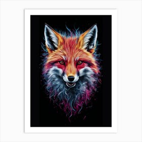 Fox Artwork 1 Art Print