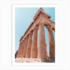 Athens Greece, the Acropolis seen from below Art Print