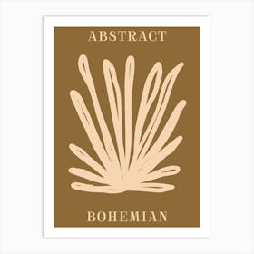 Abstract Bohemian 9 Art Print