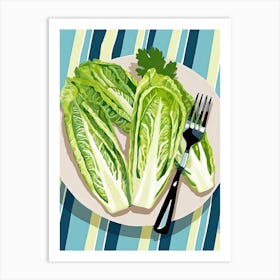 Endive Summer Illustration 7 Art Print