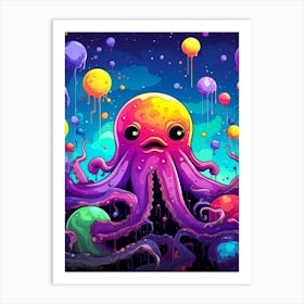 Octopus 2 Art Print