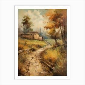 Vintage Oil Painting, Farmhouse Wall Decorations, Vintage Landscape, Printable Wall Art, Vintage Landscape Oil Painting.
5 Art Print