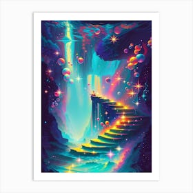 Psychedelic Painting 5 Art Print