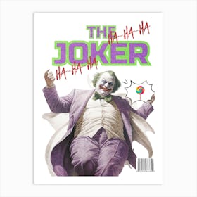 Joker Art Print