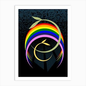 Rainbow Rainbow Art Print