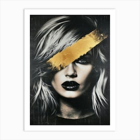 Gold Stripe Art Print