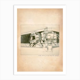 F1 Driver In Cockpit Art Print