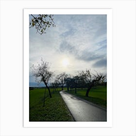 Walk In The Park 2 Art Print