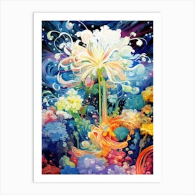 Flower Of The Unkown Art Print