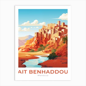 Morocco Ait Benhaddou Travel 1 Art Print