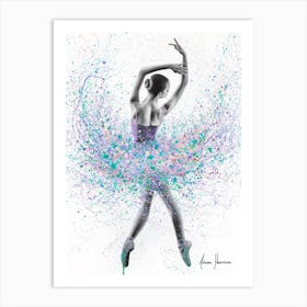 Lilac Dream Dance Art Print