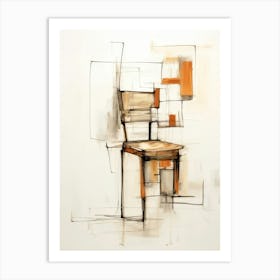 Chair Style Abstract Art Print