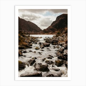 Mountain Stream In Ireland Art Print
