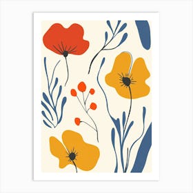 Poppies 98 Art Print