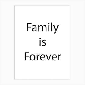 Family Quote 1 Art Print