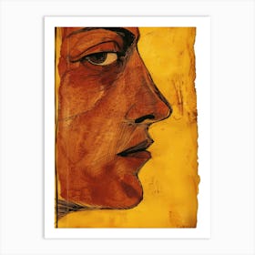 Face Of A Woman 115 Art Print