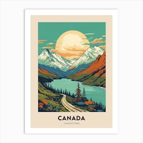 Chilkoot Trail Canada 1 Vintage Hiking Travel Poster Art Print
