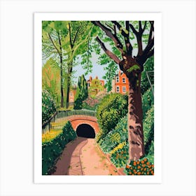 Southwark Park London Parks Garden 8 Painting Art Print