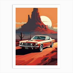 Ford Mustang Art Print