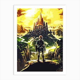 Legend Of Zelda Breath Of The Wild 3 Art Print