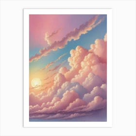 Clouds In The Sky 2 Art Print