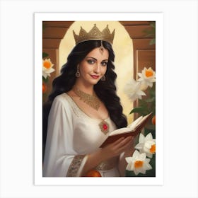 Princess Of Achaemenid Empire  Art Print