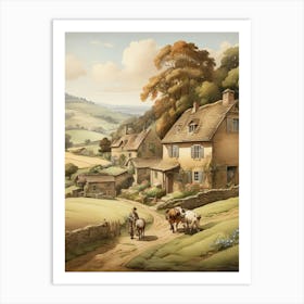 Country Cottage 14 Art Print