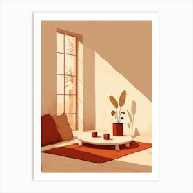 Asian Room Art Print