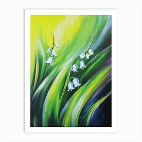 Lily Of The Valley Art 2 Art Print