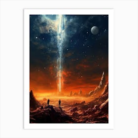 Spaceship 4 Art Print