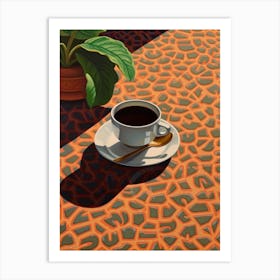 Black Coffee 2 Art Print