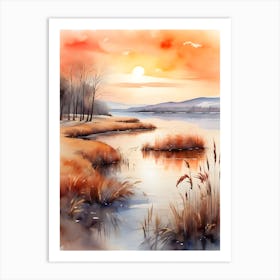 Watercolor Painting 1 Art Print