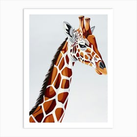 Giraffe 136 Art Print