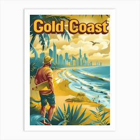 Gold Coast Australia Art Print