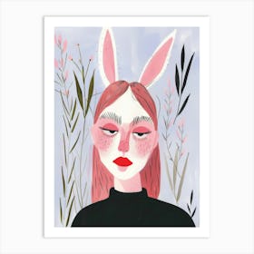 Bunny Ears 1 Art Print