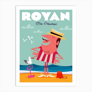 Royan Art Print