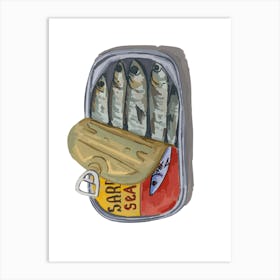 Sardines In A Can Art Print