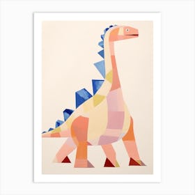 Nursery Dinosaur Art Sauroposeidon 1 Art Print