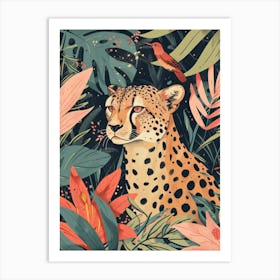 Cheetah In The Jungle 9 Art Print