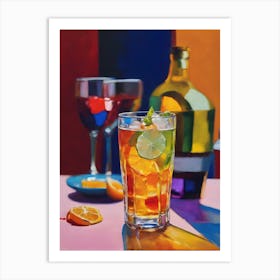 Tequila Art Print