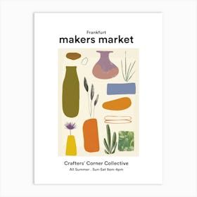 Frankfurt Crafters Corner Collective Art Print