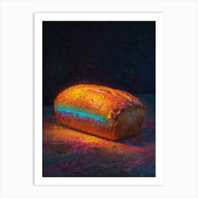 Rainbow Bread Art Print