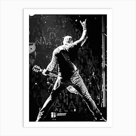 James Hetfield Metallichead band music 8 Art Print