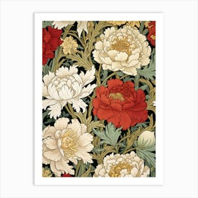 William Morris Wallpaper 208 Art Print