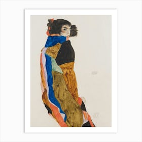 Egon Moa Fashion Art Print