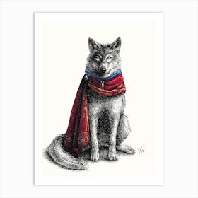 Wolf Prince Art Print