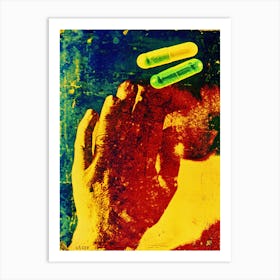 Pills In Hand Art Print