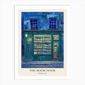 Edinburgh Book Nook Bookshop 2 Poster Art Print