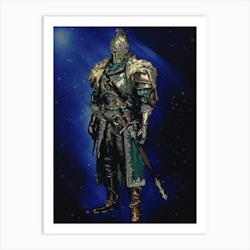 Light Of Heroes ― Dark Souls Iii Demon S Souls Armour Art Print