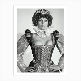 Kim Novak As Queen Elizabeth Art Print